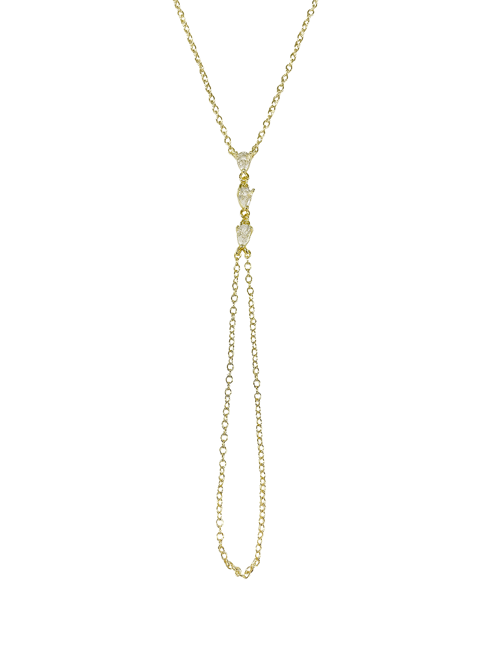 צמיד טבעת טריפל טיפות