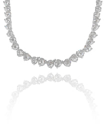 שרשרת זירקונים ערב