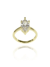 טבעת מרקיז חלקה