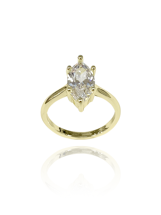 טבעת מרקיז חלקה