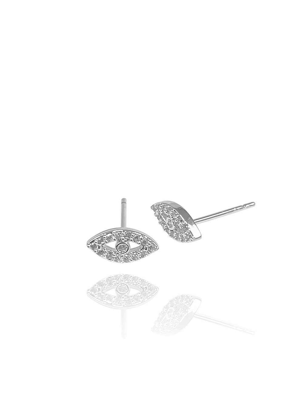 זוג עגילי עין צמוד