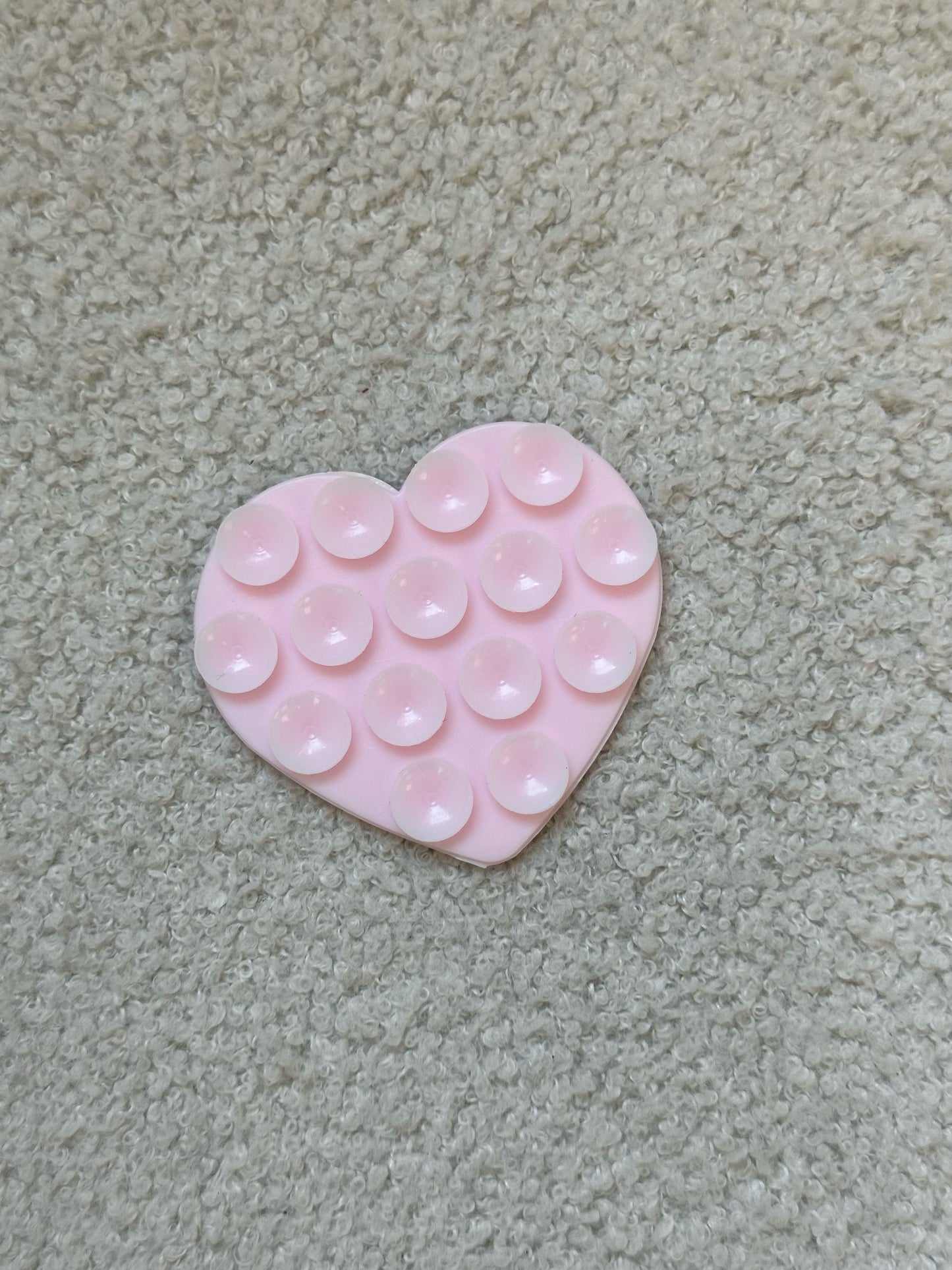 מדבקת סיליקון לב לטלפון