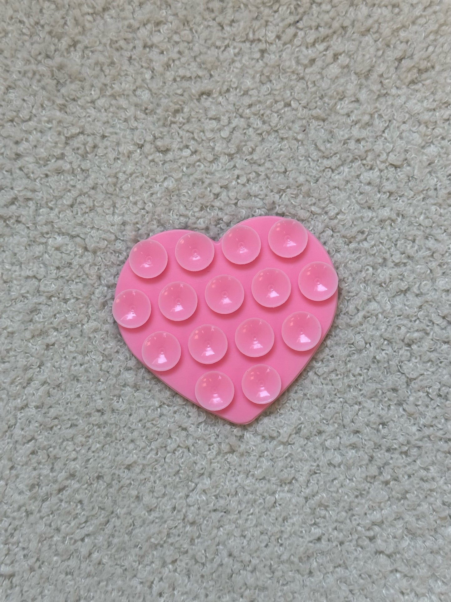 מדבקת סיליקון לב לטלפון