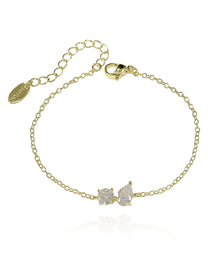 צמיד טיפה וזירקון