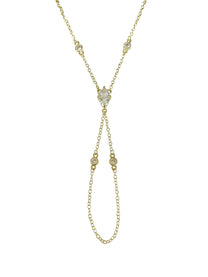 צמיד טבעת מרקיז בשילוב זירקונים