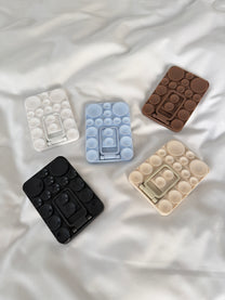 מדבקת סילקון עבה עם סטנד לטלפון