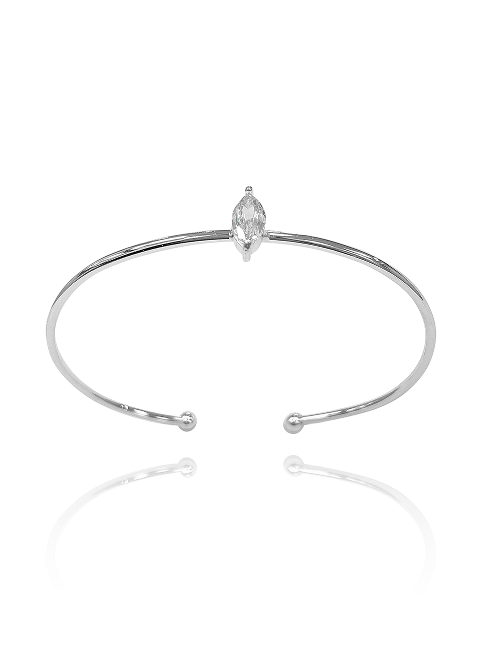 צמיד קשיח זירקון מרקיז