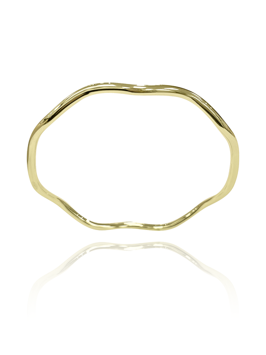 צמיד קשיח מסולסל טלי