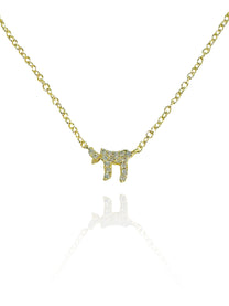 שרשרת חי משובצת צמודה