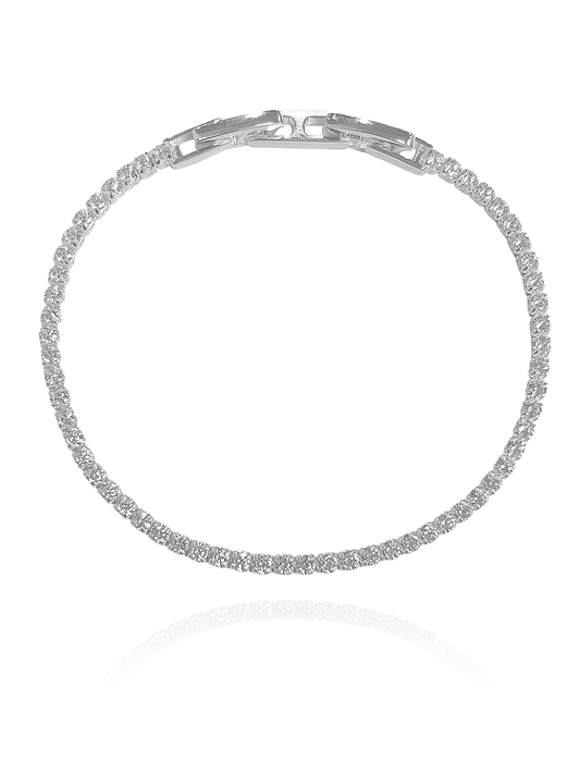 צמיד טניס ריבועים 925