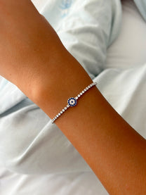 צמיד טניס עין הרע