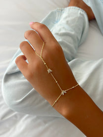 צמיד טבעת פרפרים