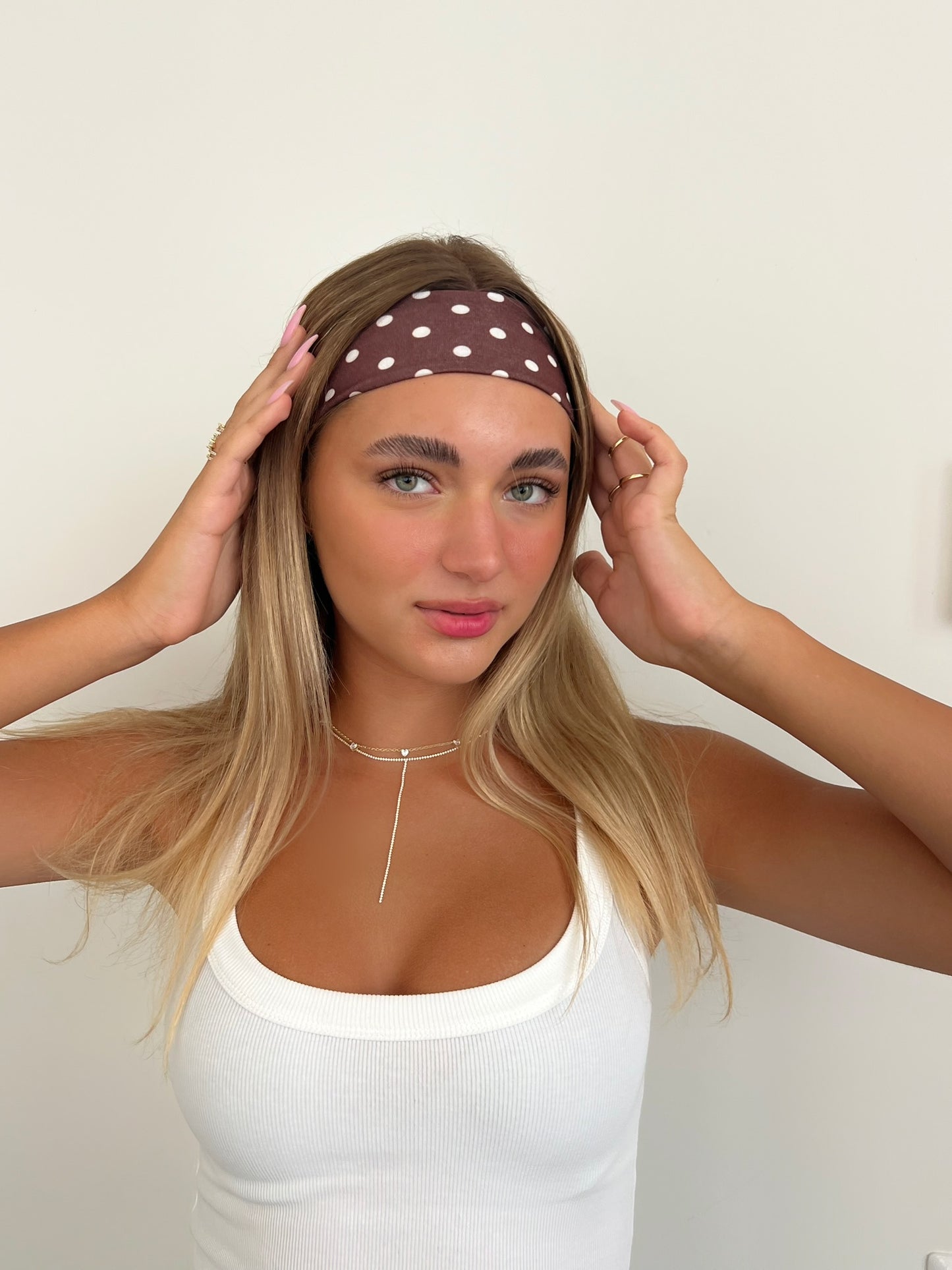 סרט לשיער נקודות