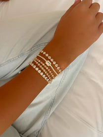 צמיד טניס ריבועים