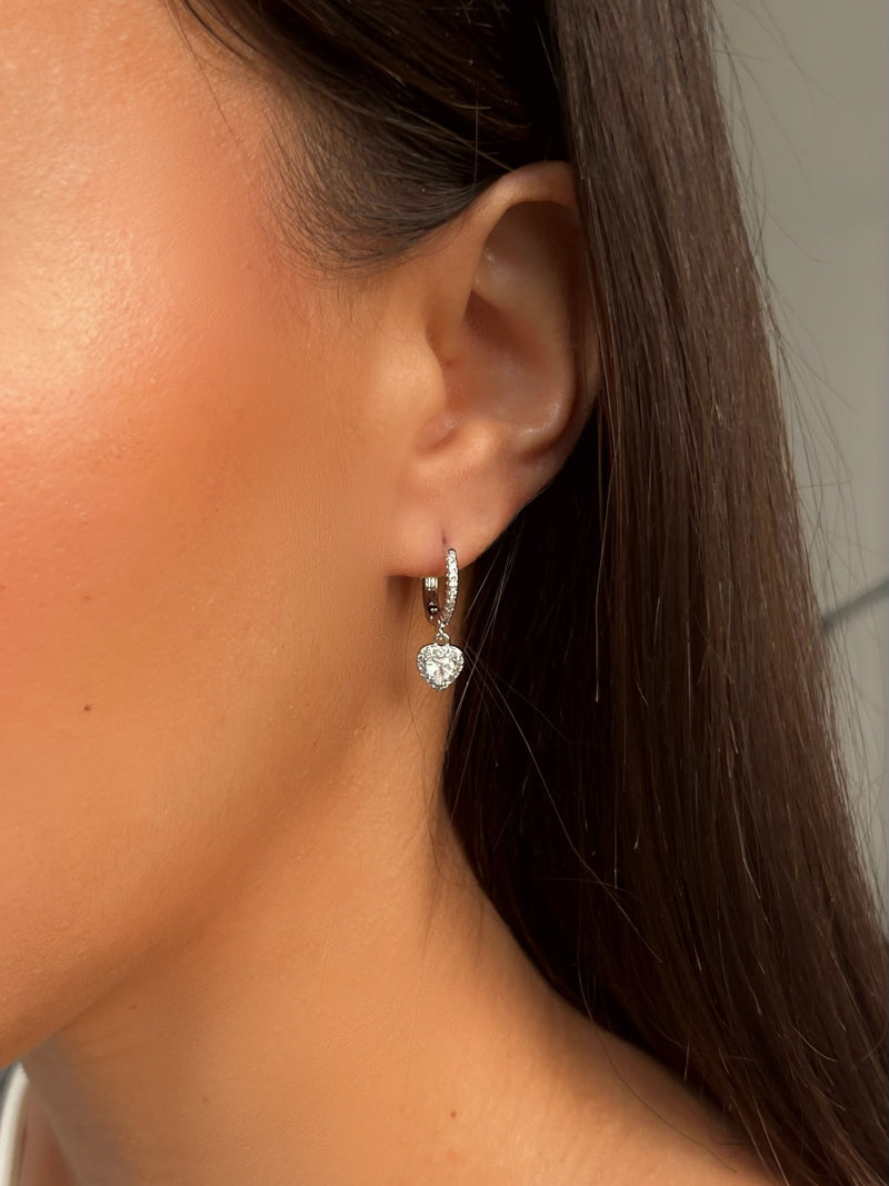 חישוק אבן לב משובץ