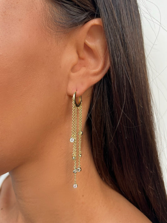 חישוק זירקונים נופלים