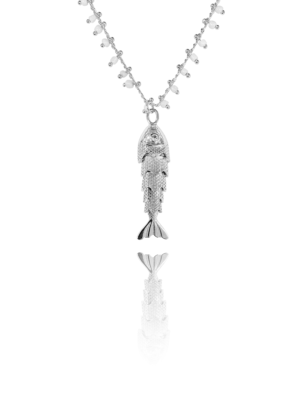 שרשרת חרוזים דג