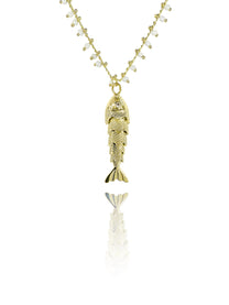 שרשרת חרוזים דג