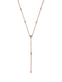 שרשרת זירקונים נופלת