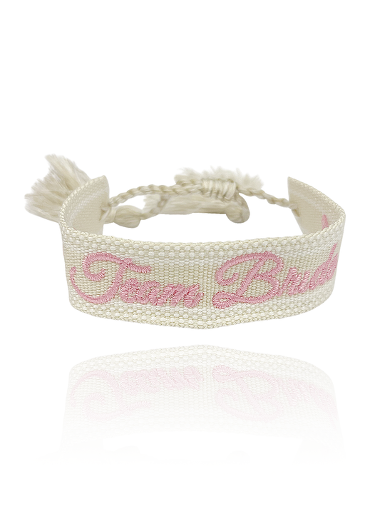 צמיד שרוך team bride