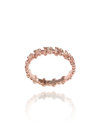 טבעת פרחים עדינים