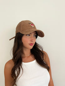 כובע מצחייה קורדרוי דובי