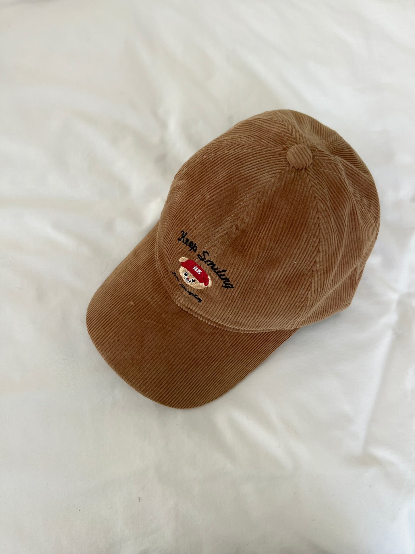 כובע מצחייה קורדרוי דובי