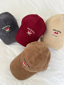 כובע מצחייה קורדרוי דובי