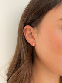 זוג עגילי זירקון מרקיז מכסף אמיתי 925