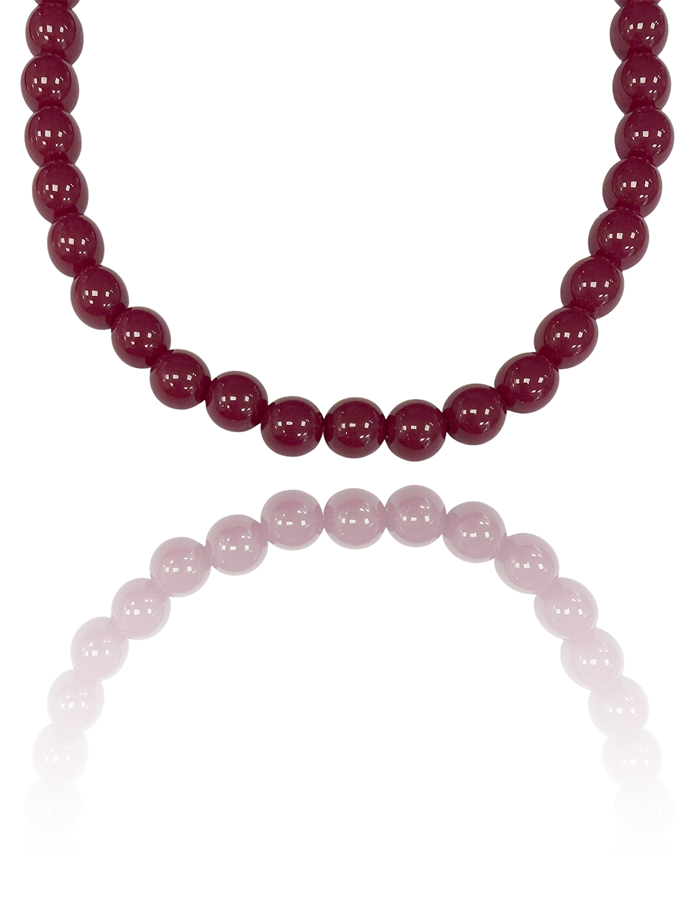 שרשרת חרוזים בורגונדי