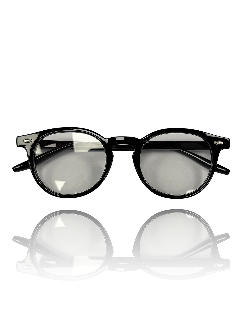 משקפי עדשה שקופה ללא מספר קאי שחור