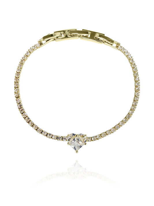 צמיד טניס לב ליאן