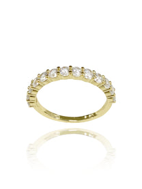 טבעת איב דקה מכסף אמיתי 925