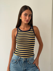 גופיית סריג פסים לורי