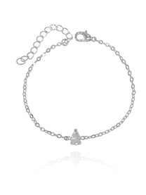 צמיד זירקון טיפה