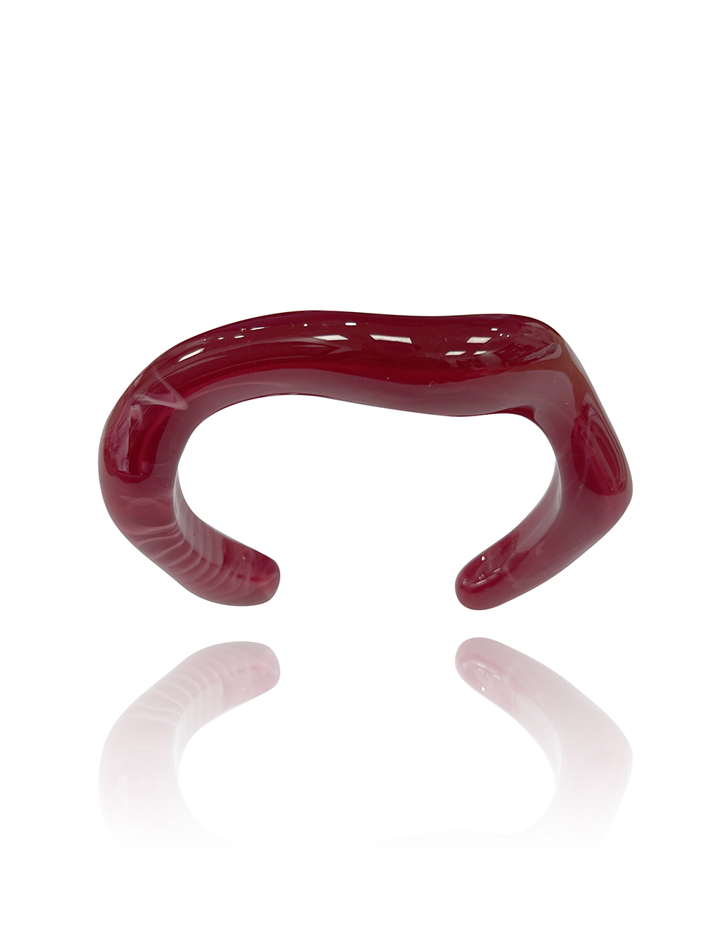 צמיד קשיח בוהו מסולסל