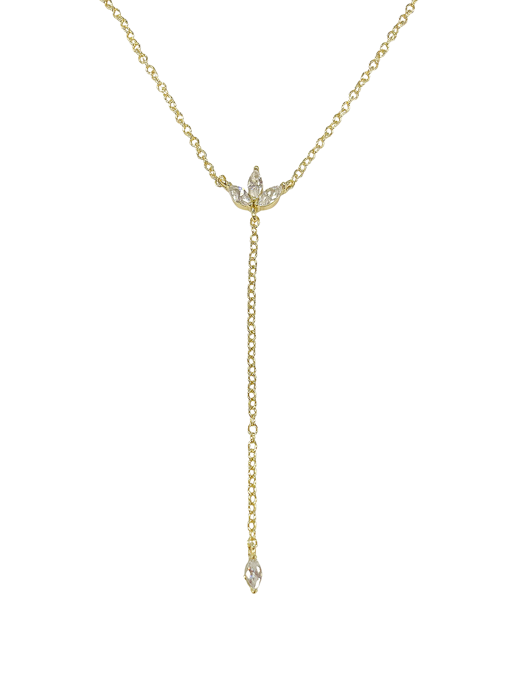 שרשרת פרח לוטוס בל נופלת