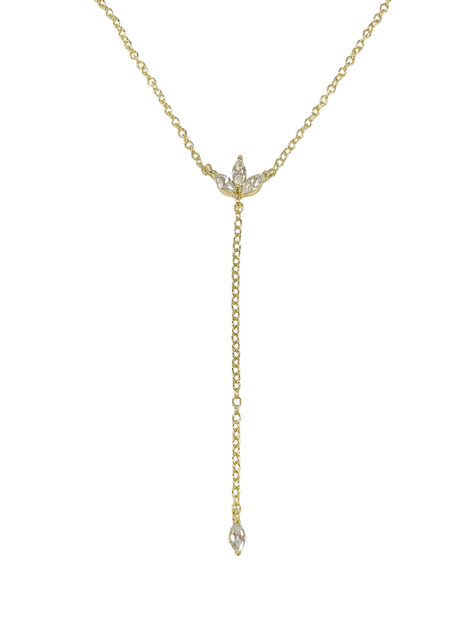 שרשרת פרח לוטוס בל נופלת