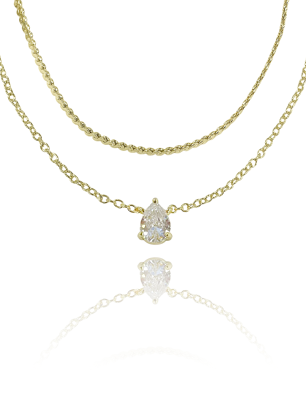 שרשרת טיפה כפולה