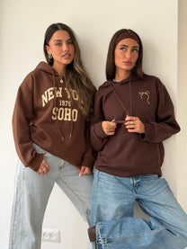 סווטשירט ניו יורק חום