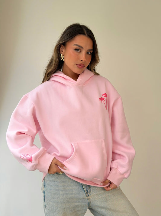 סווטשירט פאלם ורוד