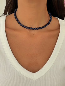 שרשרת חרוזים כחול