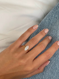 טבעת זירקון מרקיז