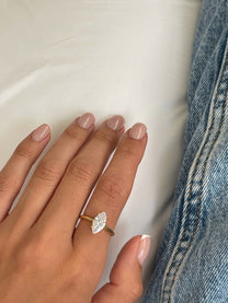 טבעת זירקון מרקיז