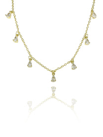 שרשרשת תליוני טיפות