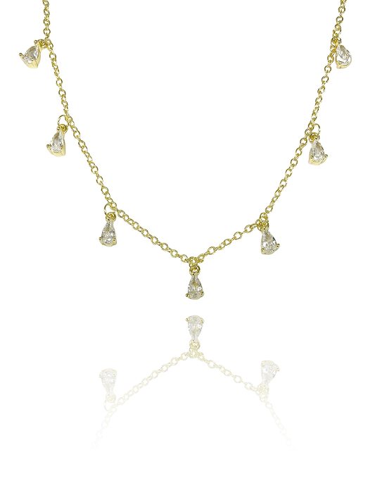 שרשרשת תליוני טיפות