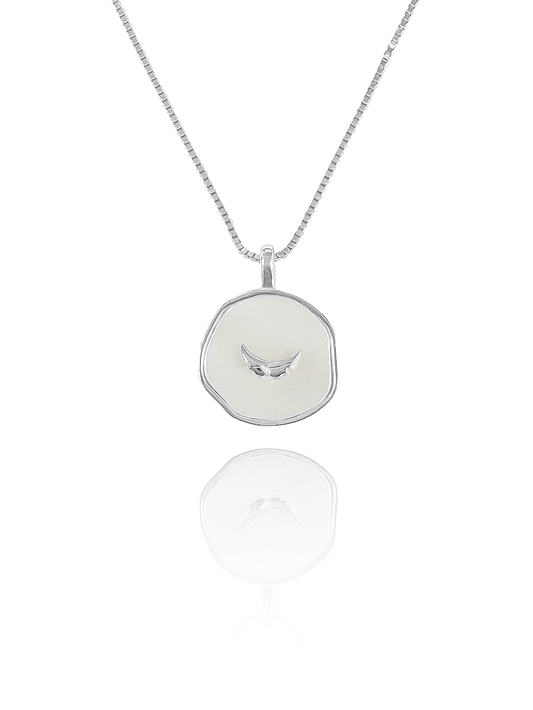 שרשרת כנפיים רקוע מכסף אמיתי 925