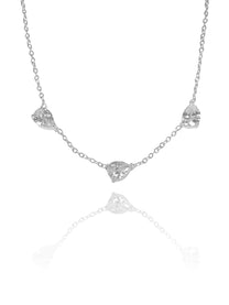 שרשרת טריפל טיפות עדינה