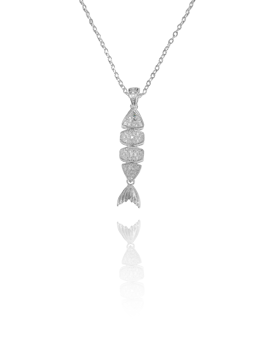 שרשרת דג מנצנץ