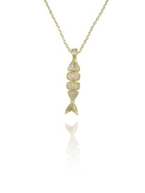 שרשרת דג מנצנץ